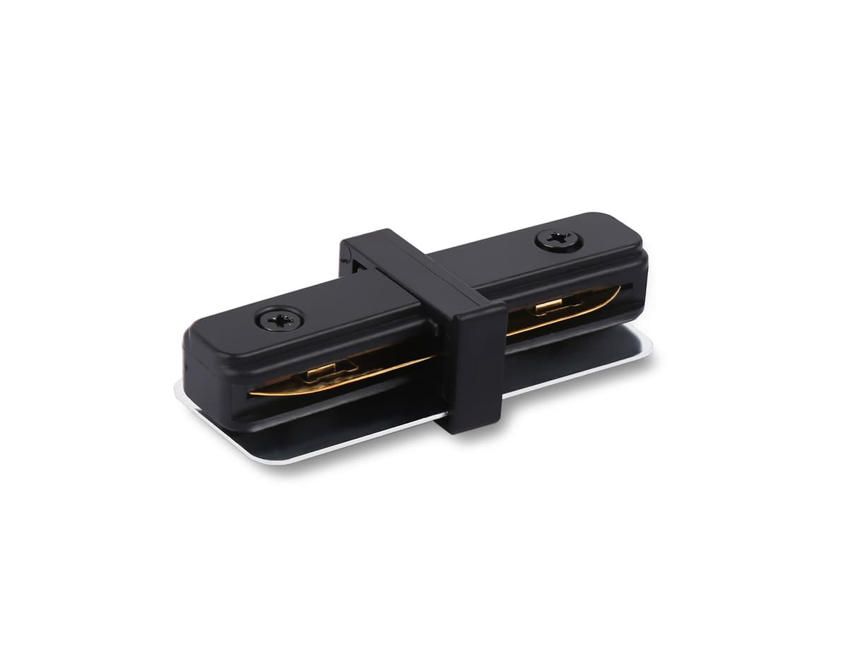 Коннектор прямой для однофазного шинопровода Standard 220V Plus GL7160 BK черный матовый коннектор прямой для однофазного шинопровода Standard 220V NEW 79*35*20 Ambrella Light 6