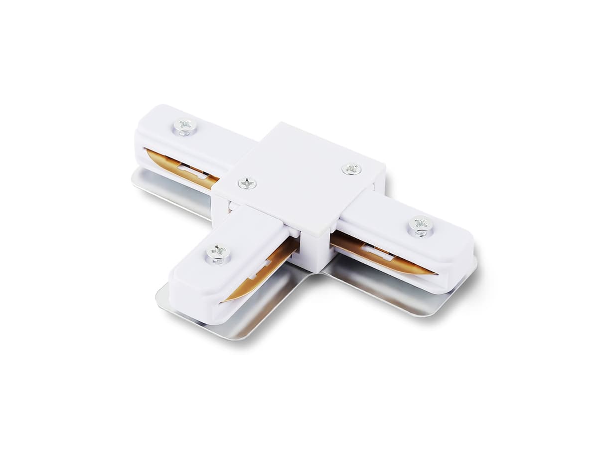 Коннектор Т-образный для однофазного шинопровода Standard 220V Plus GL7167 WH белый коннектор Т-образный для однофазного шинопровода Standard 220V NEW 105*70*20 Ambrella Light 7