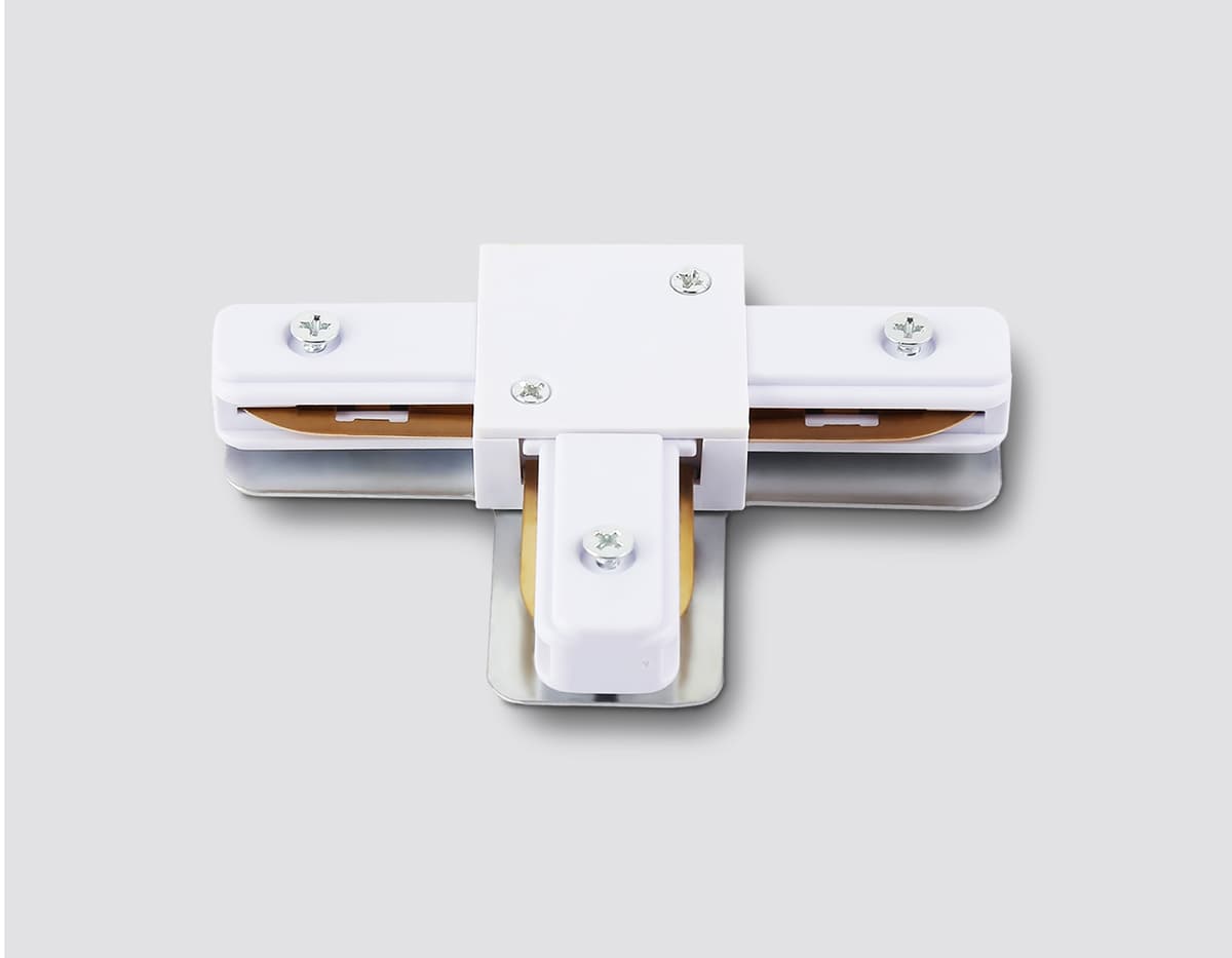 Коннектор Т-образный для однофазного шинопровода Standard 220V Plus GL7167 WH белый коннектор Т-образный для однофазного шинопровода Standard 220V NEW 105*70*20 Ambrella Light 8
