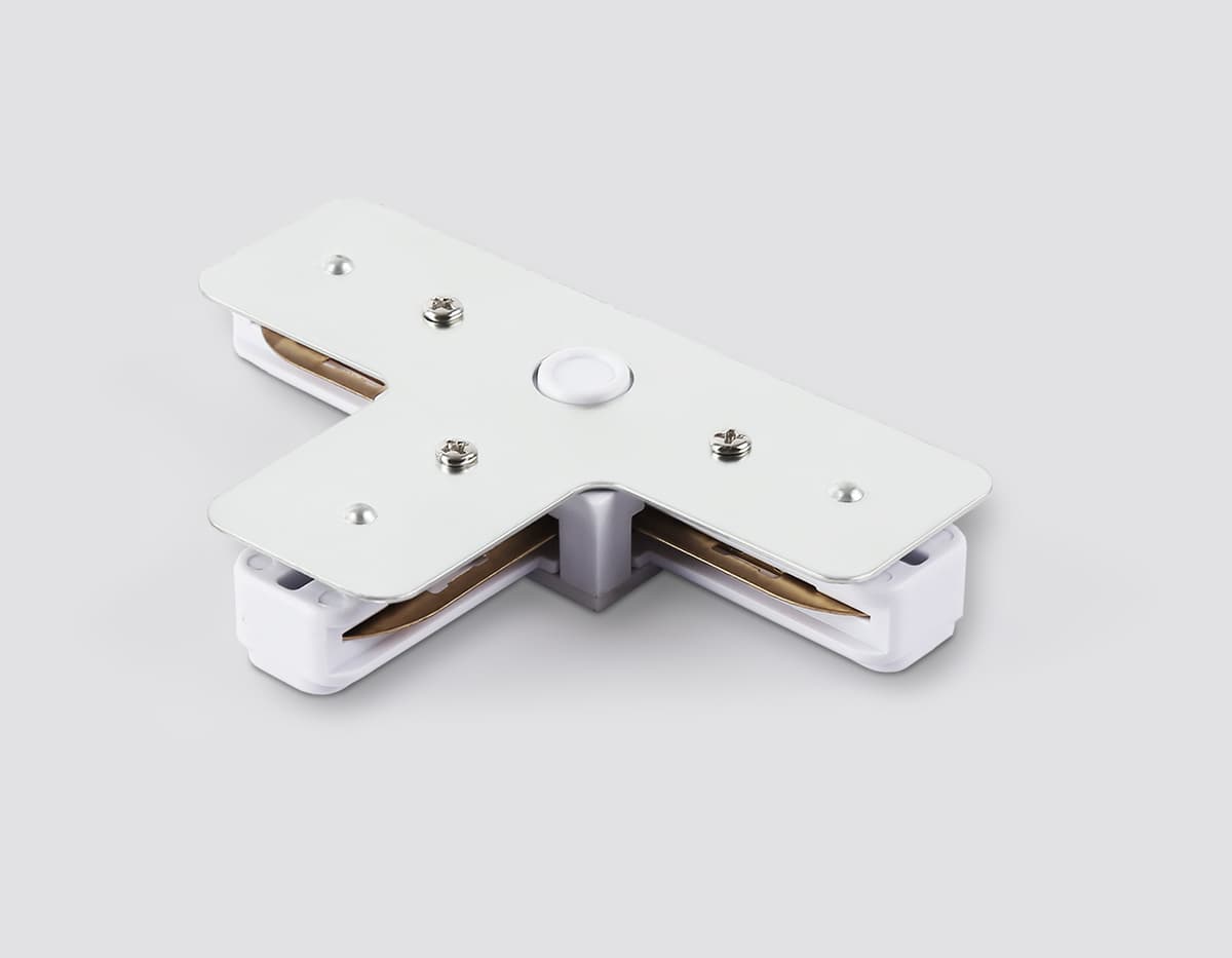 Коннектор Т-образный для однофазного шинопровода Standard 220V Plus GL7167 WH белый коннектор Т-образный для однофазного шинопровода Standard 220V NEW 105*70*20 Ambrella Light 9