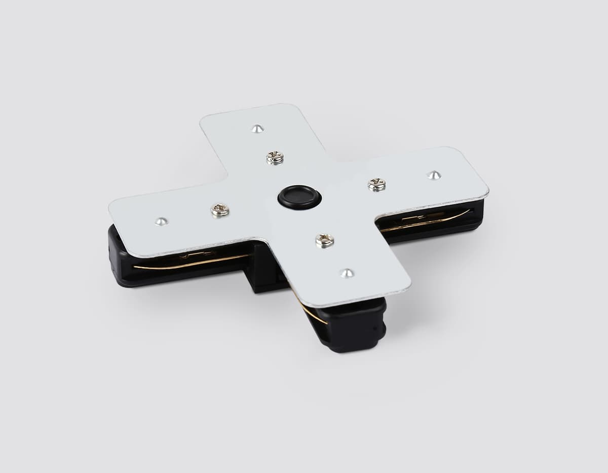 Коннектор Х-образный для однофазного шинопровода Standard 220V Plus GL7172 BK черный матовый коннектор Х-образный для однофазного шинопровода Standard 220V NEW 105*105*20 Ambrella Light 8