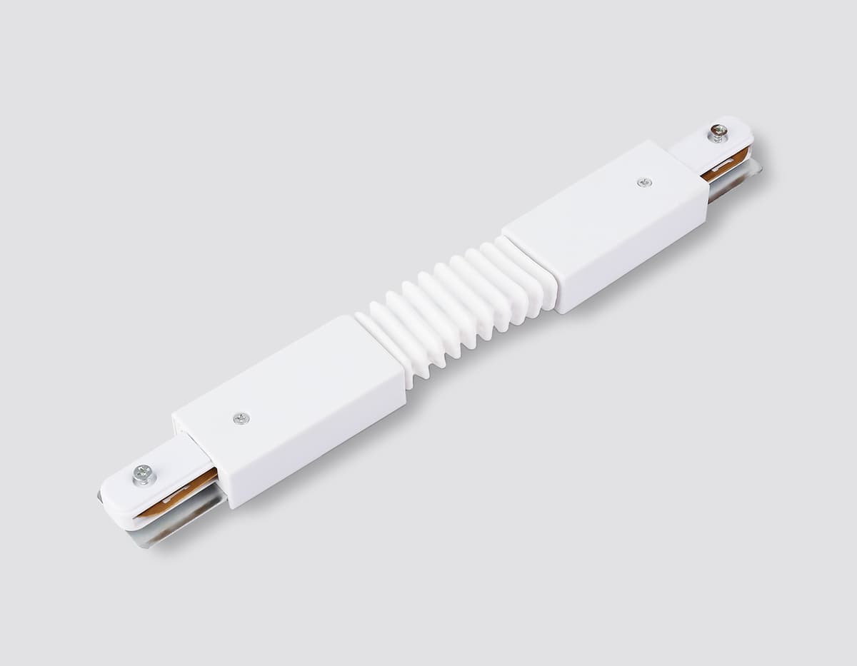 Коннектор гибкий для однофазного шинопровода Standard 220V Plus GL7175 WH белый коннектор гибкий для однофазного шинопровода Standard 220V NEW 285*35*20 Ambrella Light 10