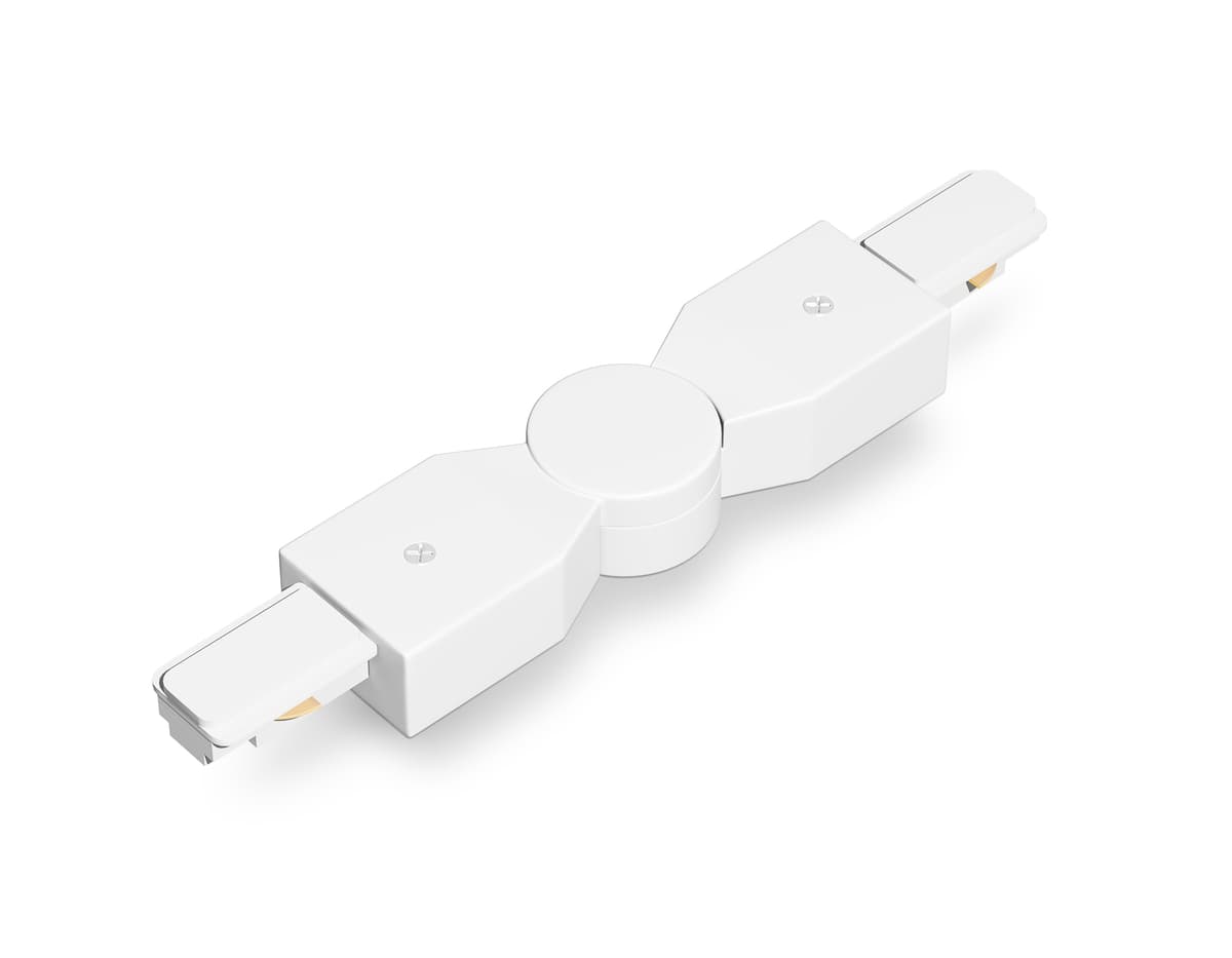 Коннектор поворотный шарнирный для однофазного шинопровода Standard 220V Plus GL7179 WH белый коннектор поворотный шарнирный для однофазного шинопровода Standard 220V NEW 285*35*20 Ambrella Light 6