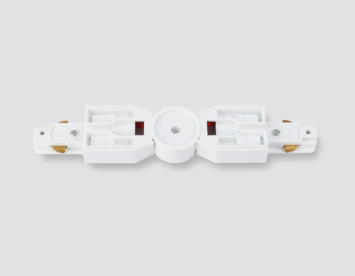 Коннектор поворотный шарнирный для однофазного шинопровода Standard 220V Plus GL7179 WH белый коннектор поворотный шарнирный для однофазного шинопровода Standard 220V NEW 285*35*20 Ambrella Light 8