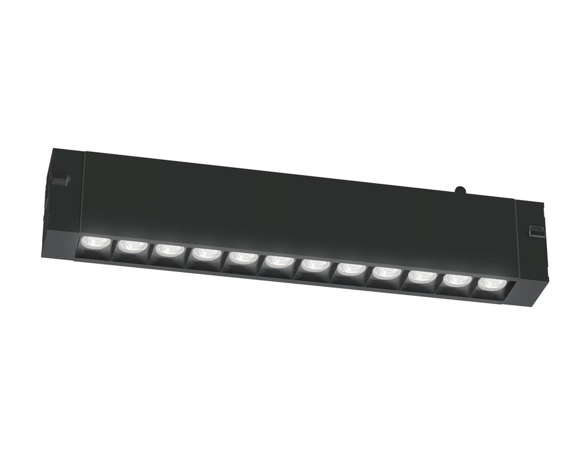 Трековый линейный светильник SMART 3000-6000K 9W 24° GL8075 BK черный IP20 9W 3000-6000K 220V 24° 220*25*41 Ambrella Light 5