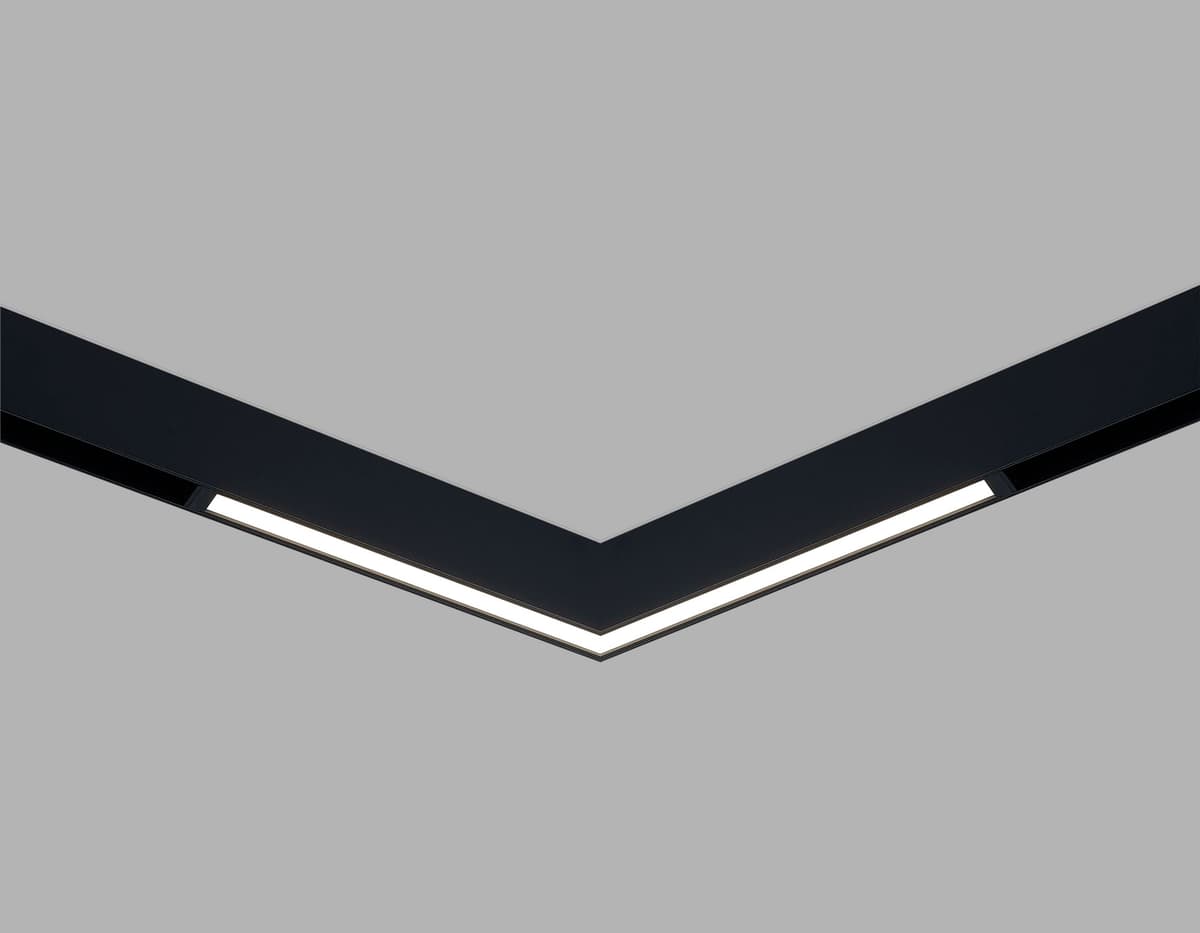 Трековый светильник-коннектор SMART 18W 3000K-6000K GL8115 BK черный IP20 18W 3000-6000K 220V 120° 312*312*25 Ambrella Light 9