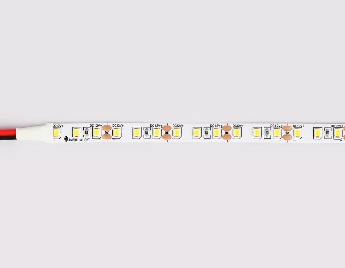 Светодиодная лента Ambrella Light GS1102 2835 120Led /9.6W m/ 12V IP20 4500K 5m/кратность резки 25mm GS1102 2835 120Led/ 9.6W m/ 12V IP20 4500K/ 5000*8*1.2mm (2 конт.) Ambrella Light 13