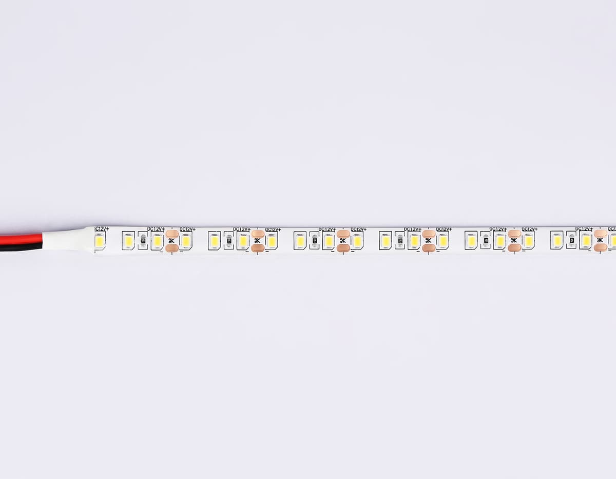 Светодиодная лента Ambrella Light GS1201 2835 120Led /9.6W m/ 12V IP65 3000K 5m/кратность резки 25mm GS1201 2835 120Led/ 9.6W m/ 12V IP65 3000K/ 5000*8*2.27mm (2 конт.) Ambrella Light 13