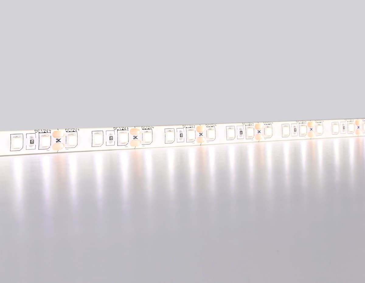 Светодиодная лента Ambrella Light GS1202 2835 120Led /9.6W m/ 12V IP65 4500K 5m/кратность резки 25mm GS1202 2835 120Led/ 9.6W m/ 12V IP65 4500K/ 5000*8*2.27mm (2 конт.) Ambrella Light 11