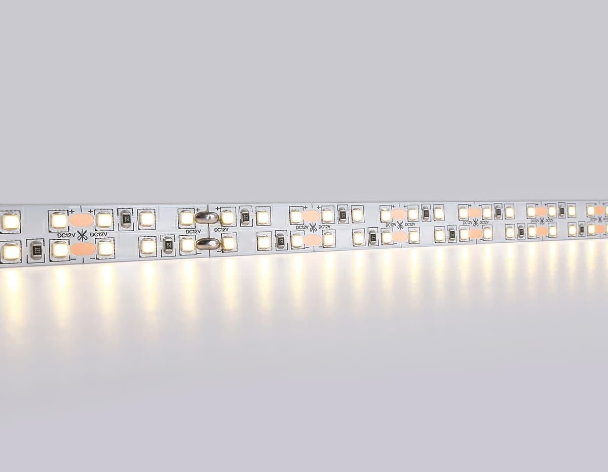 Светодиодная лента двухрядная Ambrella Light GS1701 2835 240Led /24W m/ 12V IP20 3000K 5m GS1701 2835 240Led/ 24W m/ 12V IP20 3000K/ 5000*10*1.2mm (2 конт.) Ambrella Light 11