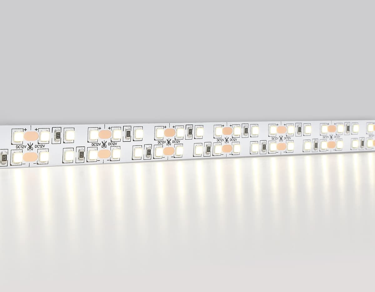 Светодиодная лента двухрядная Ambrella Light GS1702 2835 240Led /24W m/ 12V IP20 4500K 5m GS1702 2835 240Led/ 24W m/ 12V IP20 4500K/ 5000*14*1.2mm (2 конт.) Ambrella Light 11