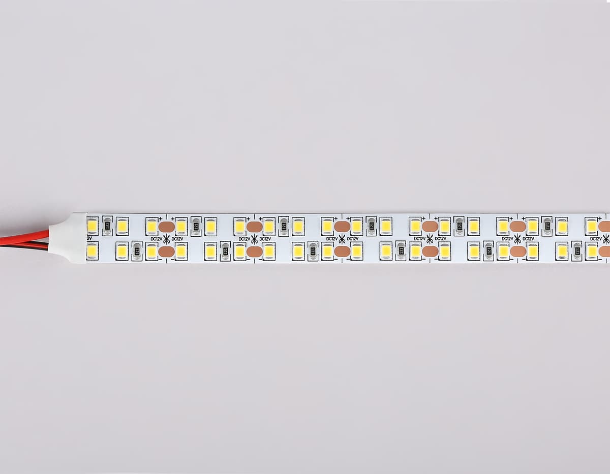 Светодиодная лента двухрядная Ambrella Light GS1702 2835 240Led /24W m/ 12V IP20 4500K 5m GS1702 2835 240Led/ 24W m/ 12V IP20 4500K/ 5000*14*1.2mm (2 конт.) Ambrella Light 13