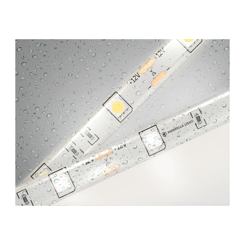 Светодиодная лента Ambrella Light GS1902 5050 30Led /7.2W m/ 12V IP65 4500K 5m GS1902 5050 30Led/ 7.2W m/ 12V IP65 4500K/ 5000*10*2.87mm (2 конт.) Ambrella Light 9