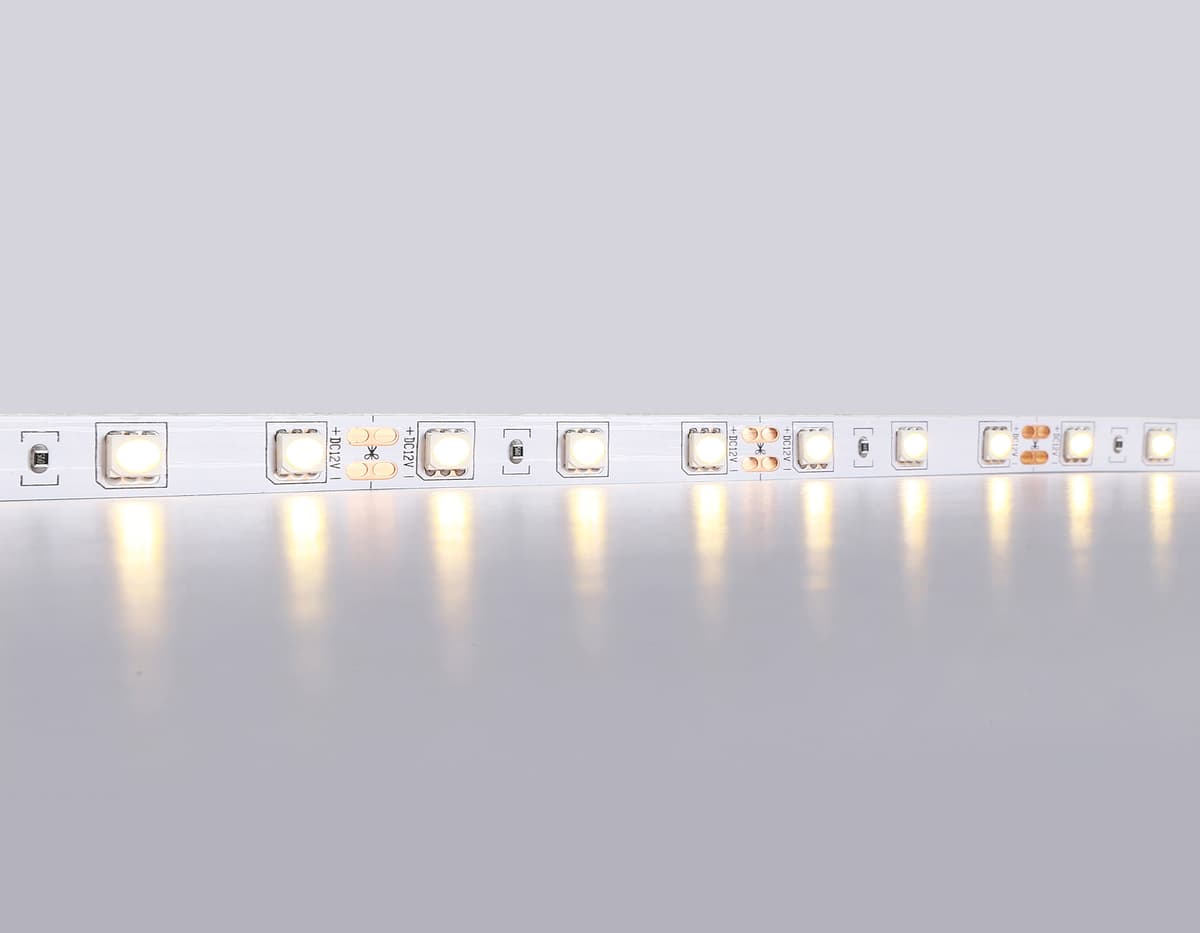Светодиодная лента Ambrella Light GS2001 5050 60Led /14.4W m/ 12V IP20 3000K 5m GS2001 5050 60Led/ 14.4W m/ 12V IP20 3000K/ 5000*10*1.87mm (2 конт.) Ambrella Light 11