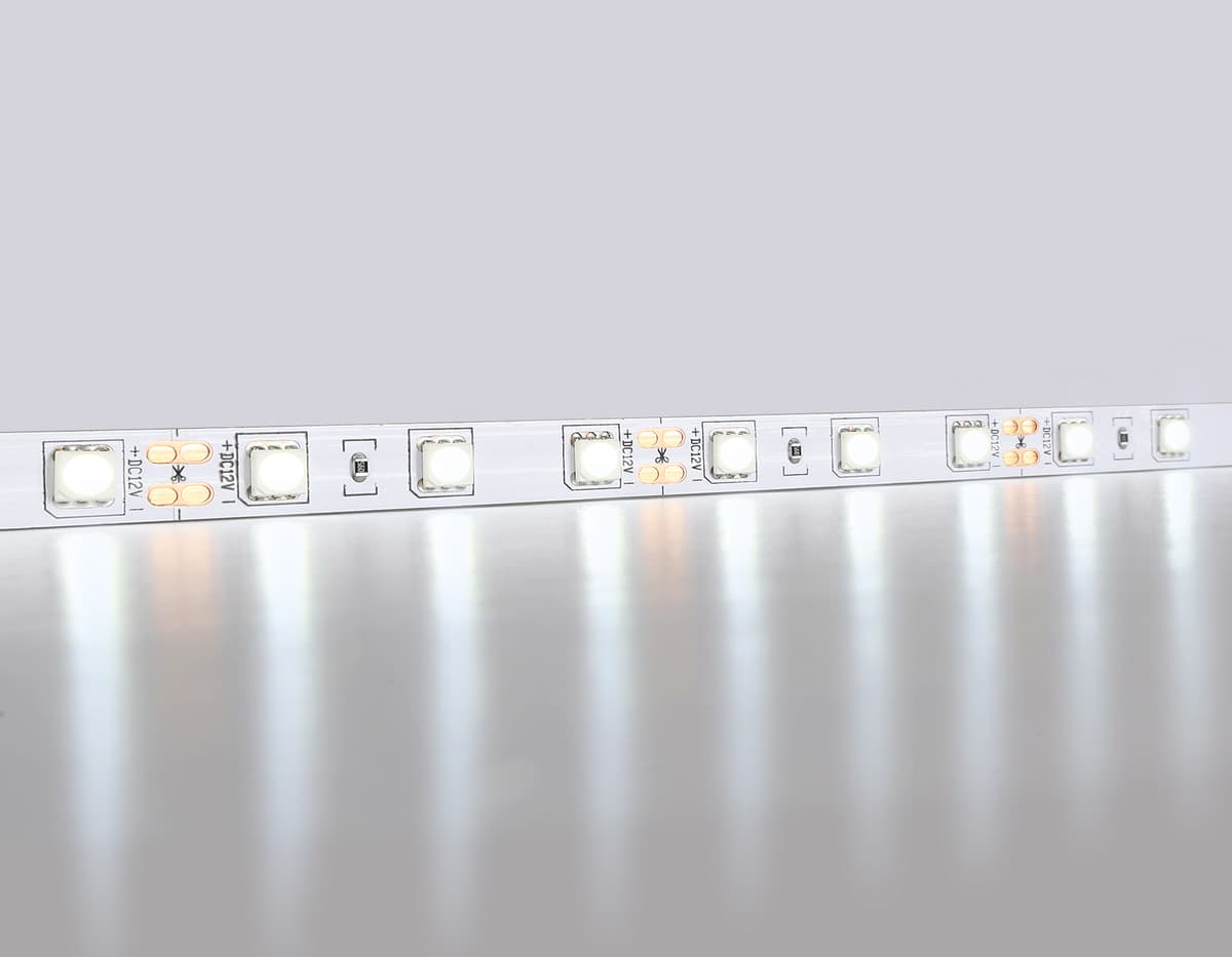 Светодиодная лента Ambrella Light GS2003 5050 60Led /14.4W m/ 12V IP20 6500K 5m GS2003 5050 60Led/ 14.4W m/ 12V IP20 6500K/ 5000*10*1.87mm (2 конт.) Ambrella Light 11