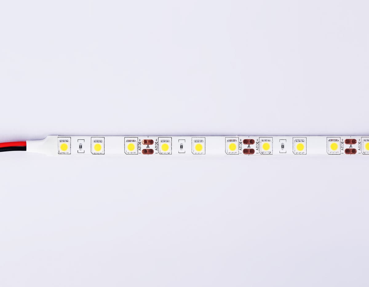 Светодиодная лента Ambrella Light GS2101 5050 60Led /14.4W m/ 12V IP65 3000K 5m GS2101 5050 60Led/ 14.4W m/ 12V IP65 3000K/ 5000*10*2.87mm (2 конт.) Ambrella Light 12