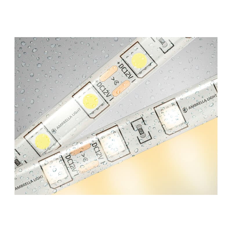 Светодиодная лента Ambrella Light GS2101 5050 60Led /14.4W m/ 12V IP65 3000K 5m GS2101 5050 60Led/ 14.4W m/ 12V IP65 3000K/ 5000*10*2.87mm (2 конт.) Ambrella Light 9