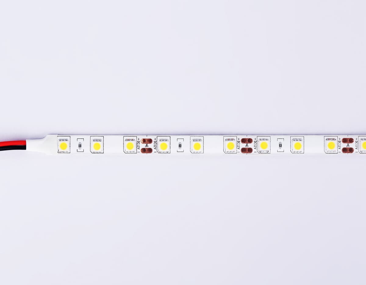 Светодиодная лента Ambrella Light GS2103 5050 60Led /14.4W m/ 12V IP65 6500K 5m GS2103 5050 60Led/ 14.4W m/ 12V IP65 6500K/ 5000*10*2.87mm (2 конт.) Ambrella Light 12