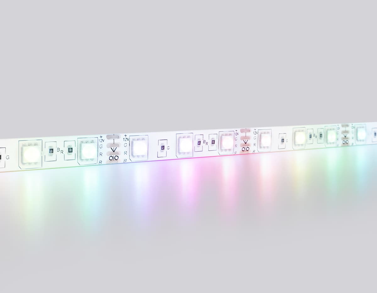 Светодиодная лента RGB Ambrella Light GS2302 5050 60Led /14.4W m/ 12V IP65 RGB 5m GS2302 5050 60Led/ 14.4W m/ 12V IP65 RGB/ 5000*10*2.87mm (4 конт.) Ambrella Light 17