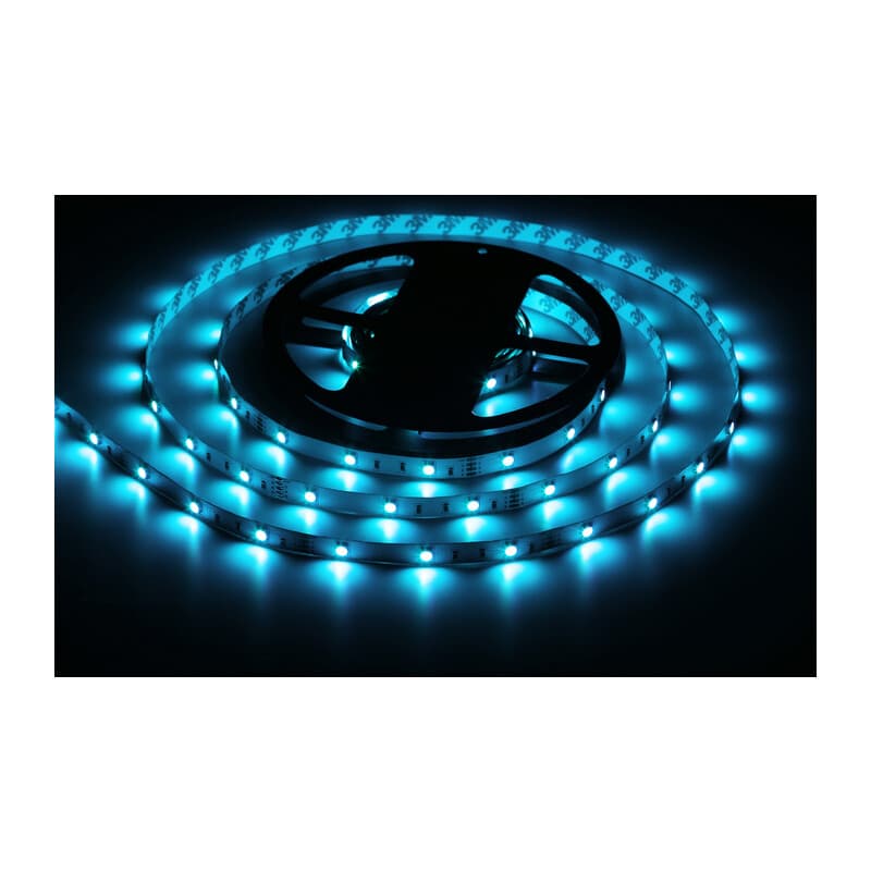 Комплект светодиодной ленты RGB Ambrella Light GS2401 5050 30Led /7.2W m/ 12V IP20 RGB 5m GS2401 5050 30Led/ 7.2W m/ 12V IP20 RGB/ 5000*10*1.87mm (4 конт.) комплект Ambrella Light 14
