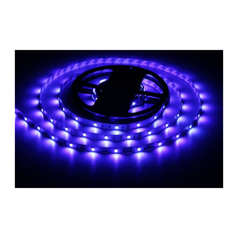 Комплект светодиодной ленты RGB Ambrella Light GS2401 5050 30Led /7.2W m/ 12V IP20 RGB 5m GS2401 5050 30Led/ 7.2W m/ 12V IP20 RGB/ 5000*10*1.87mm (4 конт.) комплект Ambrella Light 15