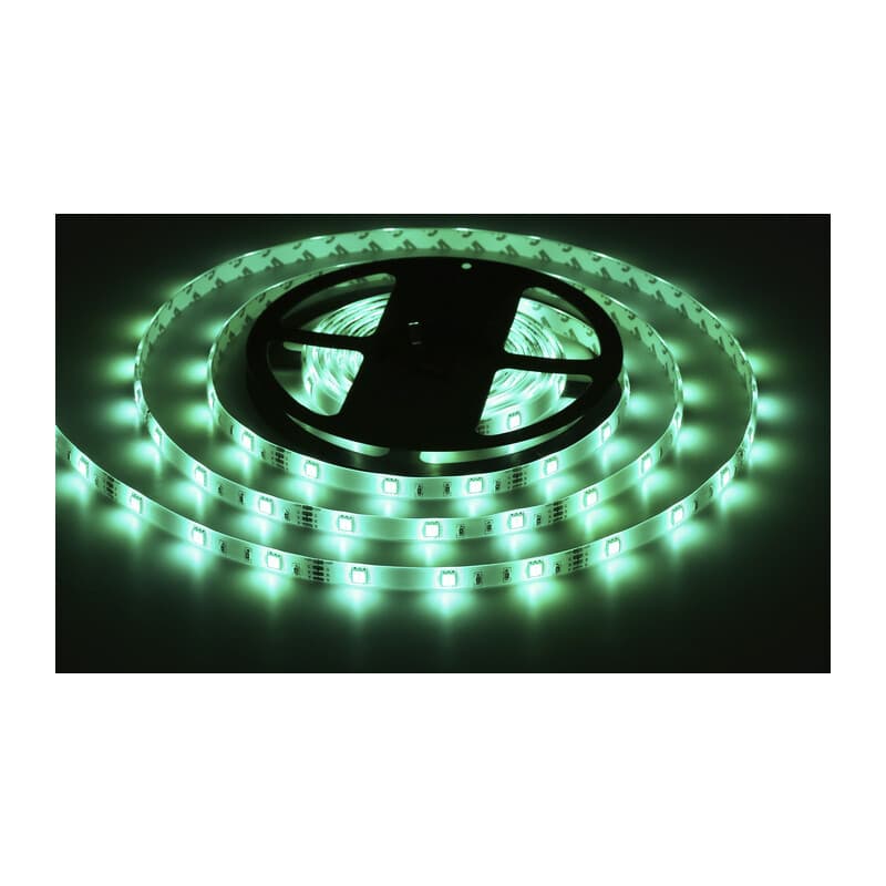 Комплект светодиодной ленты RGB Ambrella Light GS2501 5050 30Led /7.2W m/ 12V IP65 RGB 5m GS2501 5050 30Led/ 7.2W m/ 12V IP65 RGB/ 5000*10*2.87mm (4 конт.) комплект Ambrella Light 10