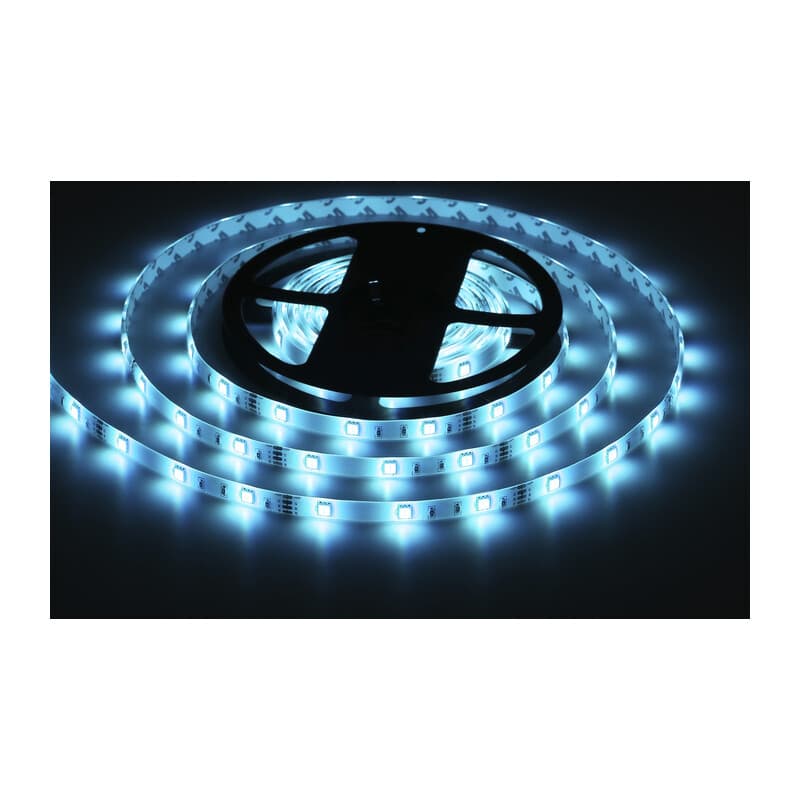 Комплект светодиодной ленты RGB Ambrella Light GS2501 5050 30Led /7.2W m/ 12V IP65 RGB 5m GS2501 5050 30Led/ 7.2W m/ 12V IP65 RGB/ 5000*10*2.87mm (4 конт.) комплект Ambrella Light 11