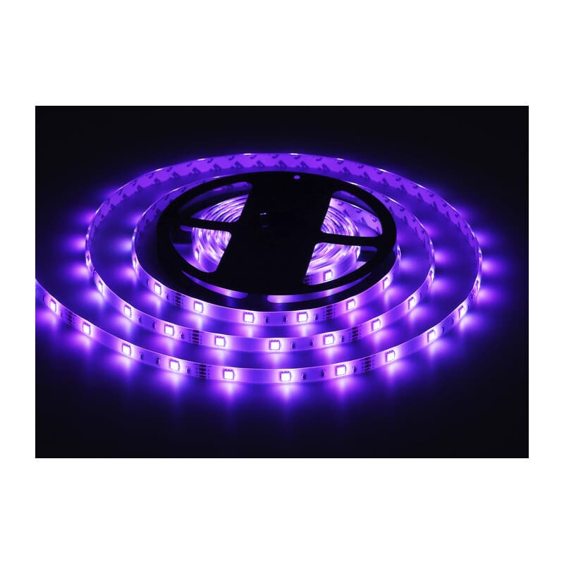 Комплект светодиодной ленты RGB Ambrella Light GS2501 5050 30Led /7.2W m/ 12V IP65 RGB 5m GS2501 5050 30Led/ 7.2W m/ 12V IP65 RGB/ 5000*10*2.87mm (4 конт.) комплект Ambrella Light 13