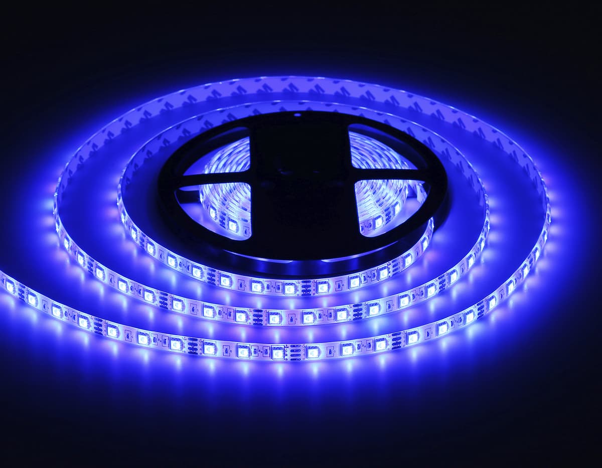 Комплект светодиодной ленты RGB Ambrella Light 5m GS2502 5050 60Led /14.4W m/ 12V IP65 RGB 5m GS2502 5050 60Led/ 14.4W m/ 12V IP65 RGB/ 5000*10*2.87mm (4 конт.) комплект Ambrella Light 20
