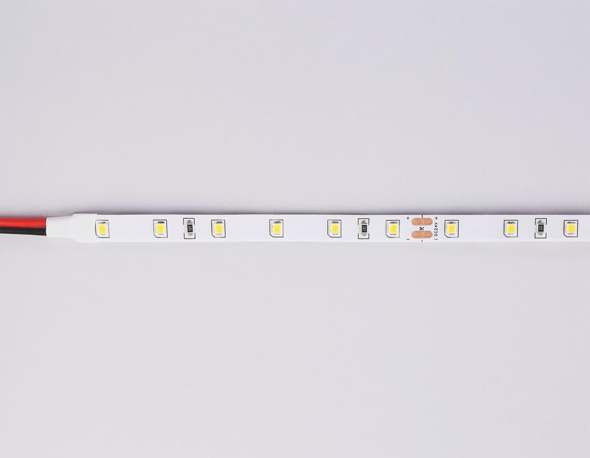 Светодиодная лента Ambrella Light GS3001 2835 60Led /6W m/ 24V IP20 3000K 5m GS3001 2835 60Led/ 6W m/ 24V IP20 3000K/ 5000*8*1.2mm (2 конт.) Ambrella Light 12