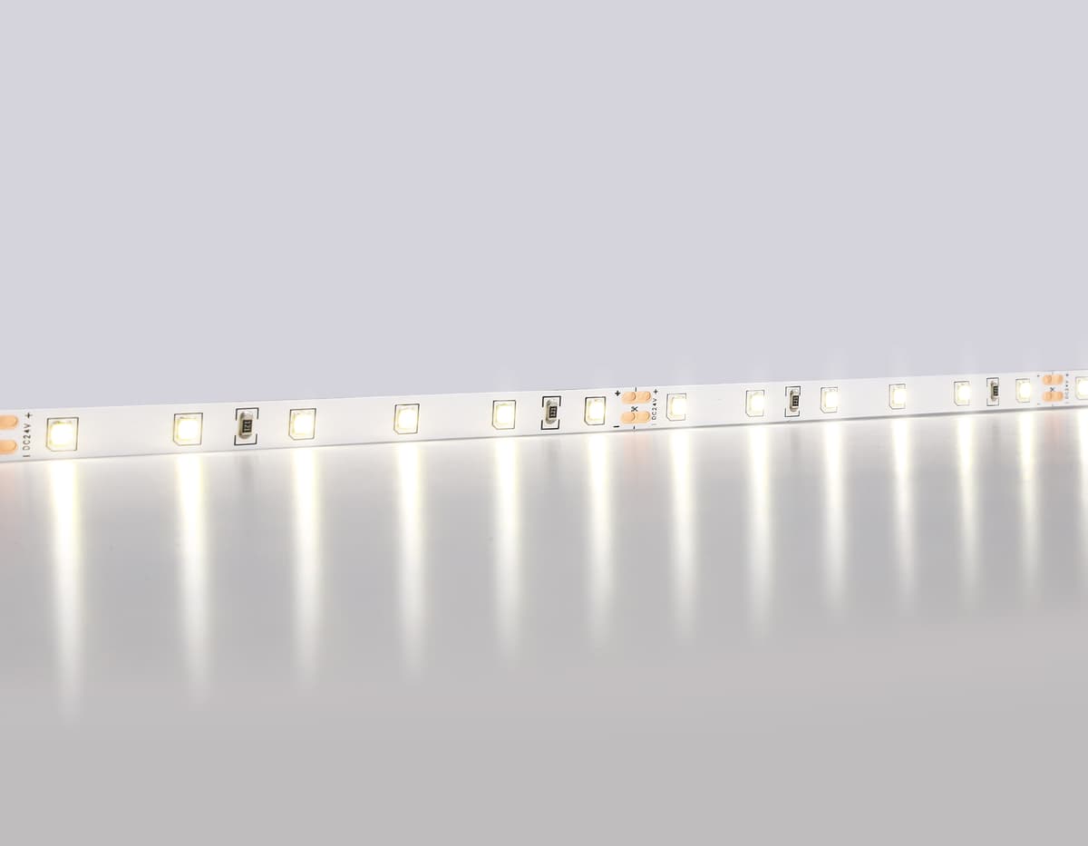 Светодиодная лента Ambrella Light GS3002 2835 60Led /6W m/ 24V IP20 4500K 5m GS3002 2835 60Led/ 6W m/ 24V IP20 4500K/ 5000*8*1.2mm (2 конт.) Ambrella Light 11
