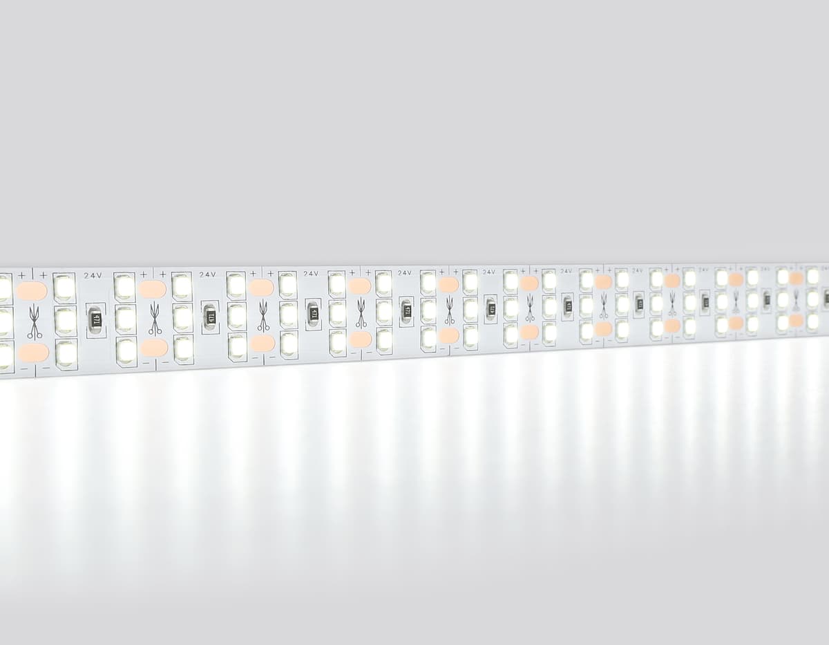 Светодиодная лента трехрядная Ambrella Light GS3903 2835 324Led /26W m/ 24V IP20 6500K 5m GS3903 2835 324Led/ 26W m/ 24V IP20 6500K/ 5000*18*1.2mm (2 конт.) Ambrella Light 11