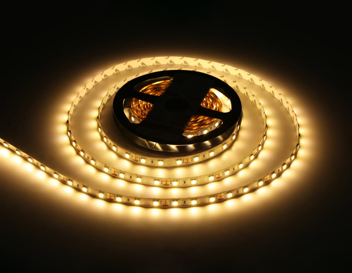 Светодиодная лента Ambrella Light GS4001 5050 60Led /14.4W m/ 24V IP20 3000K 5m GS4001 5050 60Led/ 14.4W m/ 24V IP20 3000K/ 5000*10*1.87mm (2 конт.) Ambrella Light 17