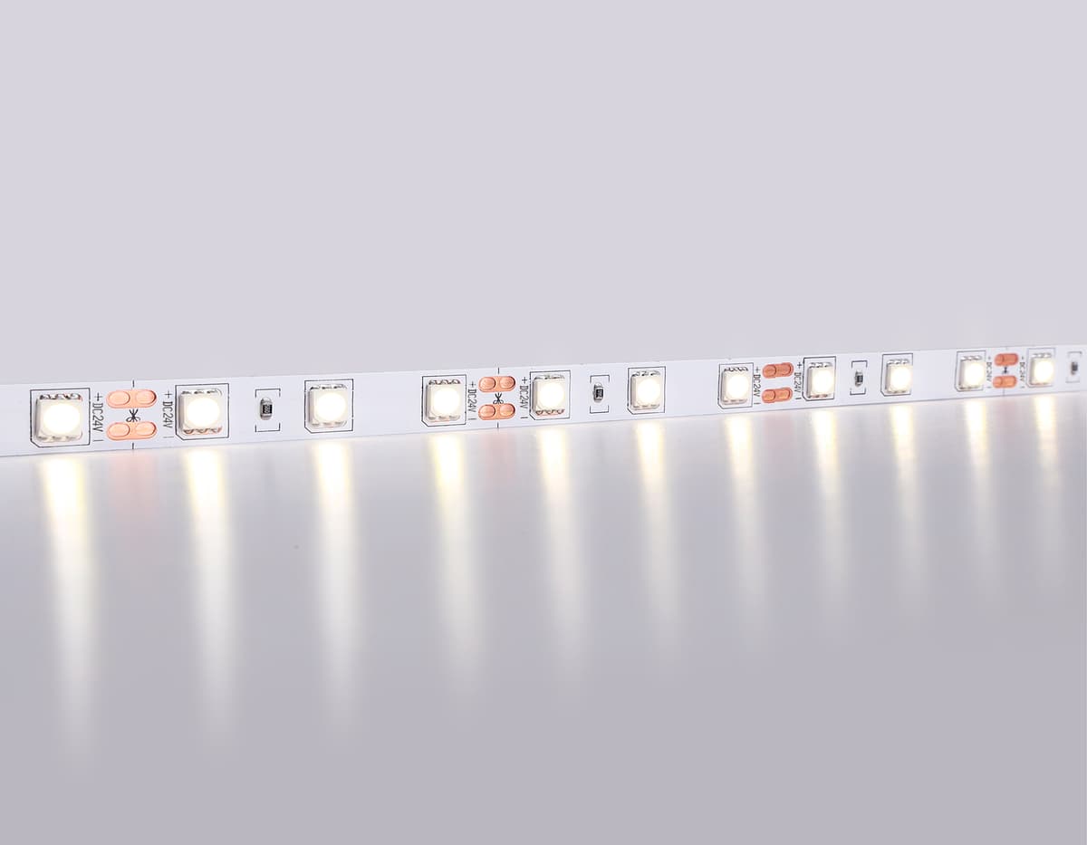 Светодиодная лента Ambrella Light GS4002 5050 60Led /14.4W m/ 24V IP20 4500K 5m GS4002 5050 60Led/ 14.4W m/ 24V IP20 4500K/ 5000*10*1.87mm (2 конт.) Ambrella Light 11
