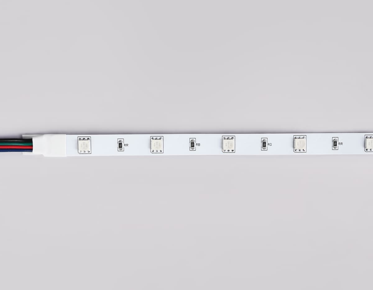 Светодиодная лента RGB Ambrella Light GS4301 5050 30Led /7.2W m/ 24V IP20 RGB 5m GS4301 5050 30Led/ 7.2W m/ 24V IP20 RGB/ 5000*10*1.87mm (4 конт.) Ambrella Light 19