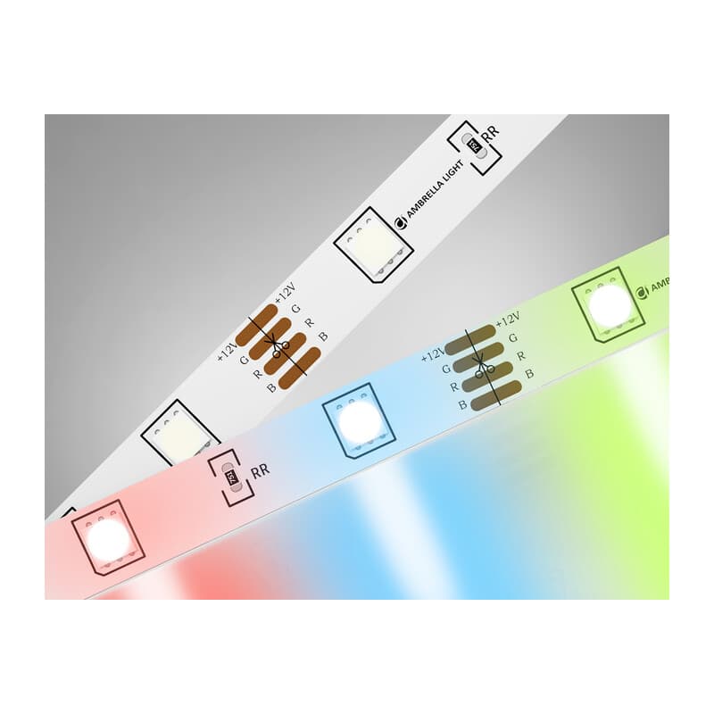 Светодиодная лента RGB Ambrella Light GS4301 5050 30Led /7.2W m/ 24V IP20 RGB 5m GS4301 5050 30Led/ 7.2W m/ 24V IP20 RGB/ 5000*10*1.87mm (4 конт.) Ambrella Light 9