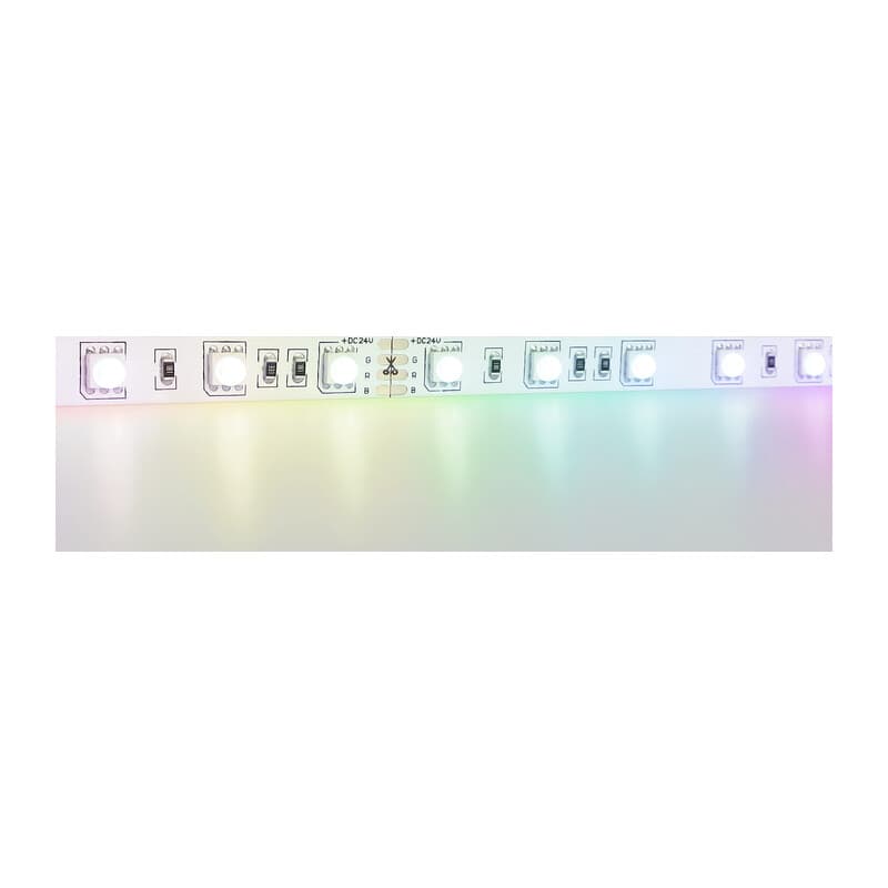 Светодиодная лента RGB Ambrella Light GS4302 5050 60Led /14.4W m/ 24V IP20 RGB 5m GS4302 5050 60Led/ 14.4W m/ 24V IP20 RGB/ 5000*10*1.87mm (4 конт.) Ambrella Light 10