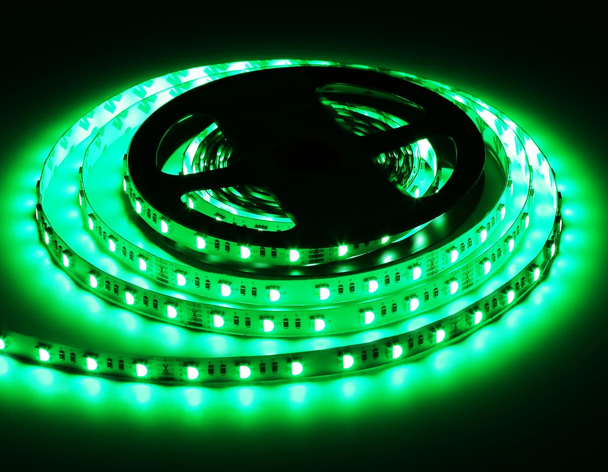Светодиодная лента RGB с дневным белым светом GS4402 5050 60Led /10W m/ 24V IP20 RGBW+4500K 5m GS4402 5050 60Led /10W m/ 24V IP20 RGBW+4500K/ 5000*10*1.87mm (5 конт.) Ambrella Light 19