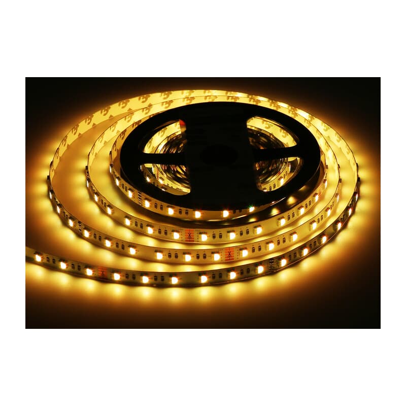 Светодиодная лента RGB с холодным белым светом GS4403 5050 60Led /10W m/ 24V IP20 RGBW+6500K 5m GS4403 5050 60Led/ 10W m/ 24V IP20 RGBW+6500K/ 5000*10*1.87mm (5 конт.) Ambrella Light 12