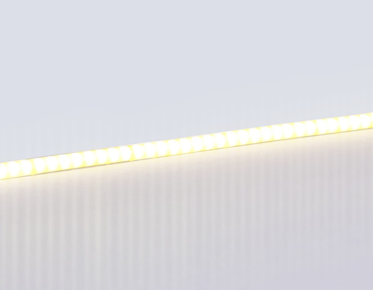 Светодиодная лента Ambrella Light GS4602 COB 384Led/ 7W m/ 24V IP20 4500K/ 5m*3mm*2mm (2 конт.) GS4602 COB 384Led/ 7W m/ 24V IP20 4500K/ 5m*3mm*2mm (2 конт.) Ambrella Light 9