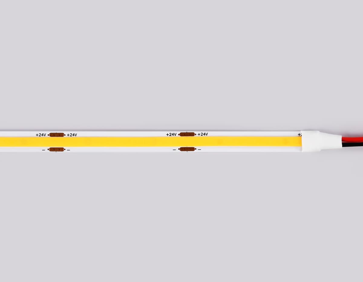 Светодиодная лента Ambrella Light GS4701 COB 480Led /12W m/ 24V IP20 3000K 5m GS4701 COB 480Led/ 12W m/ 24V IP20 3000K/ 5000*8*1.54mm (2 конт.) Ambrella Light 13