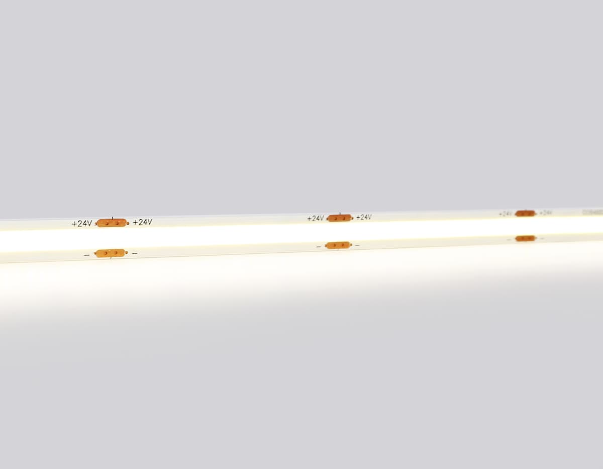 Светодиодная лента Ambrella Light GS4702 COB 480Led /12W m/ 24V IP20 4500K 5m GS4702 COB 480Led /12W m/ 24V IP20 4500K/ 5000*8*1.54mm (2 конт.) Ambrella Light 11