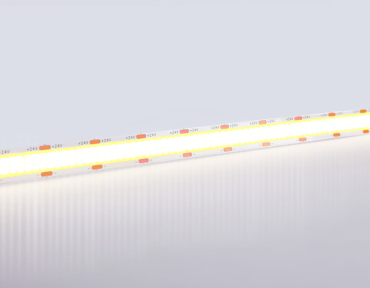 Светодиодная лента Ambrella Light GS4802 COB 616Led/19W m/ 24V IP20 4500K/ 5m*12mm*2mm (2 конт.) GS4802 COB 616Led/19W m/ 24V IP20 4500K/ 5m*12mm*2mm (2 конт.) Ambrella Light 9