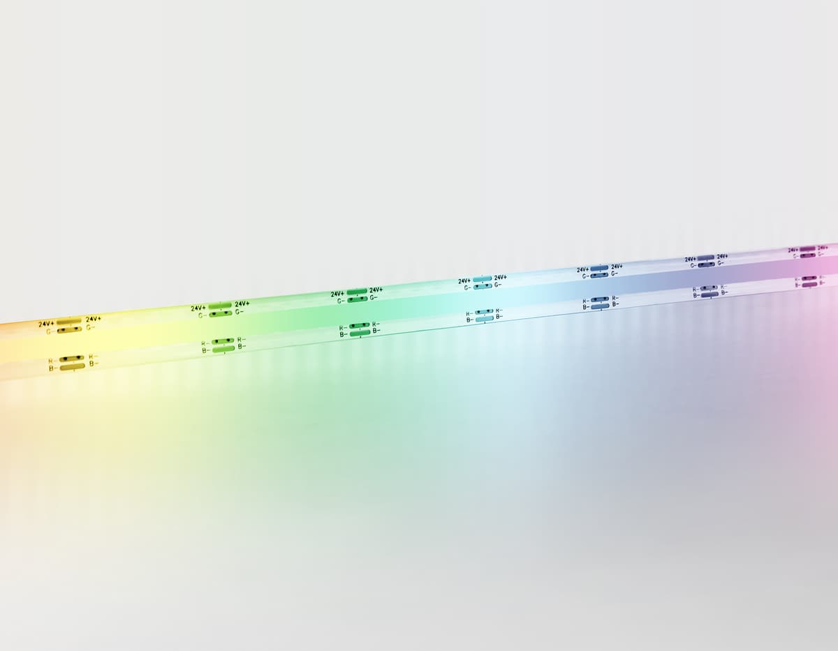 Светодиодная лента Ambrella Light GS4951 COB 576Led/ 14W m/ 24V IP20 RGB/ 5m*10mm*3mm (4 конт.) GS4951 COB 576Led/ 14W m/ 24V IP20 RGB/ 5m*10mm*3mm (4 конт.) Ambrella Light 17