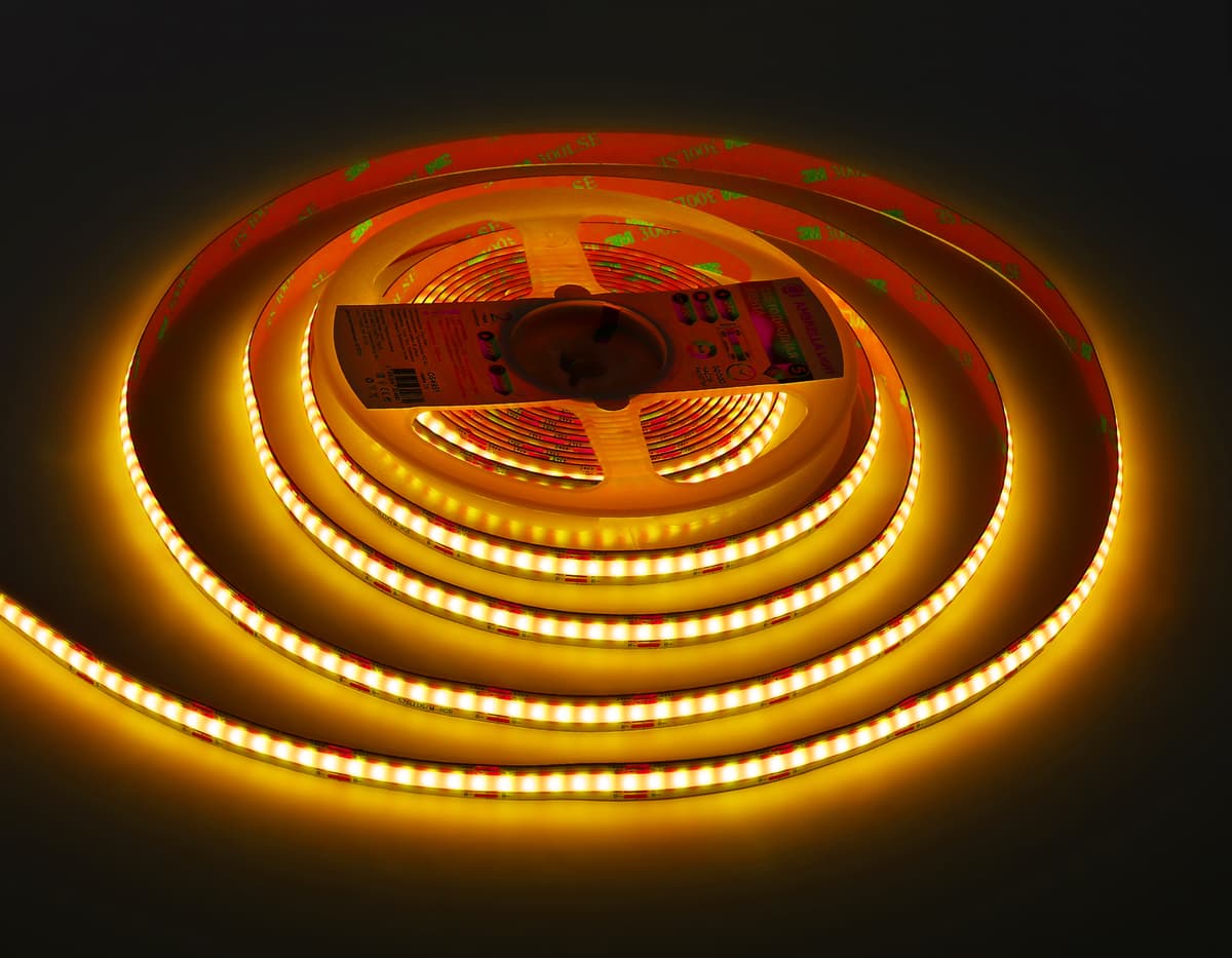 Светодиодная лента Ambrella Light GS4951 COB 576Led/ 14W m/ 24V IP20 RGB/ 5m*10mm*3mm (4 конт.) GS4951 COB 576Led/ 14W m/ 24V IP20 RGB/ 5m*10mm*3mm (4 конт.) Ambrella Light 19
