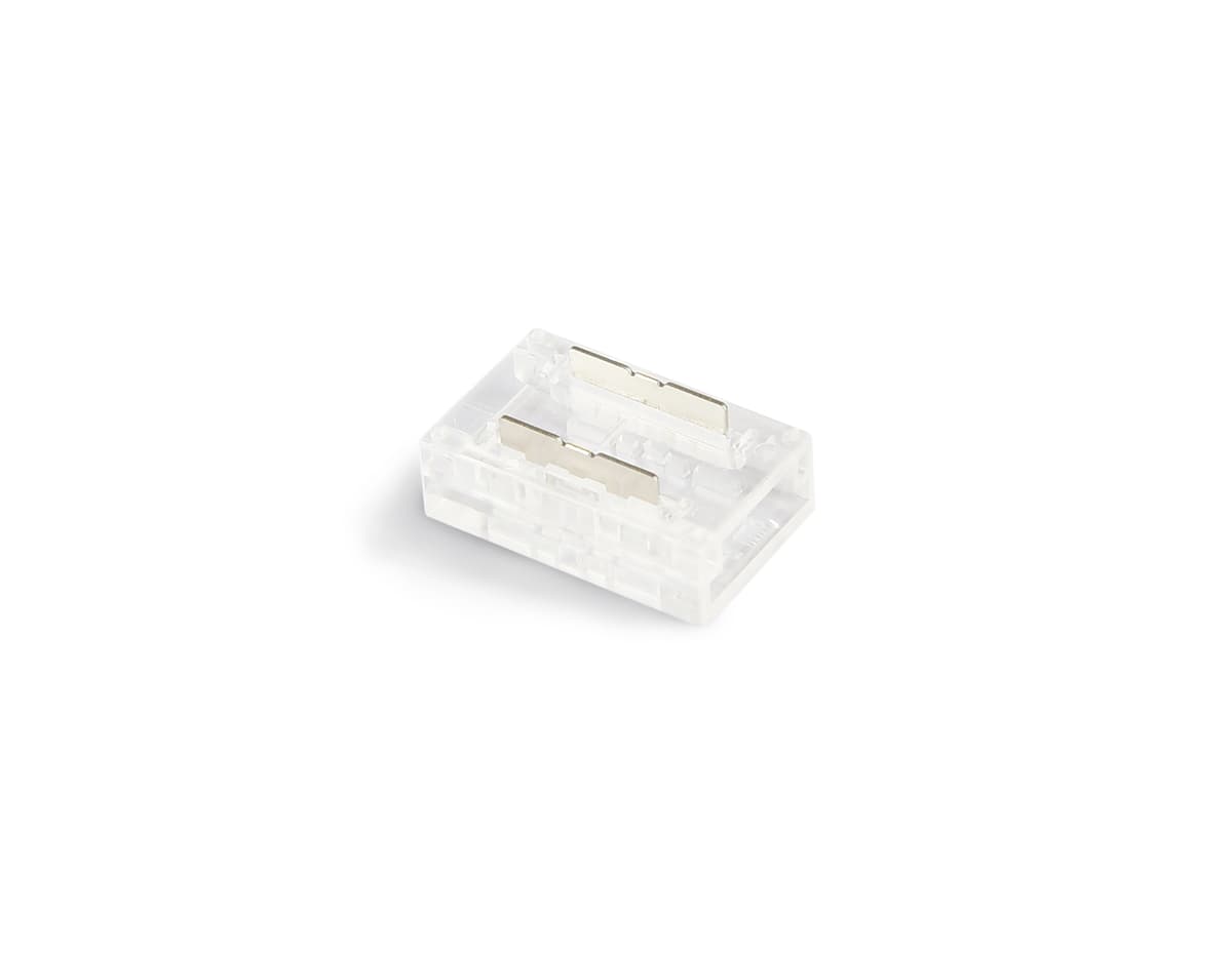 Соединитель прямой для светодиодной ленты COB 8mm 12/24V (2 конт.) GS6351 (10шт) GS6351 Соединитель прямой COB 12/24V для лент 8mm (2 конт.) (10шт) Ambrella Light 4