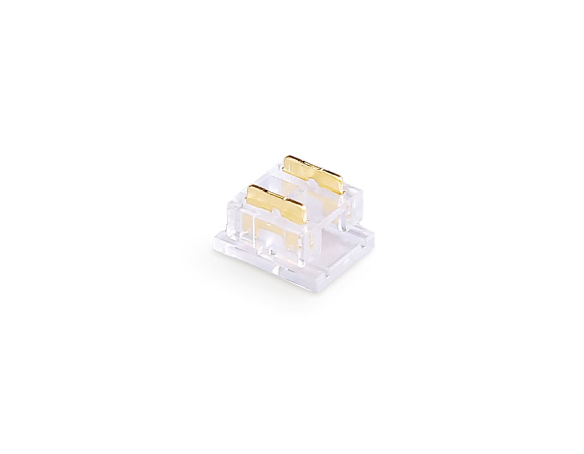 Соединитель прямой COB 12/24V для лент 8/10mm GS6361 (2 конт.) (10шт. в комплекте) GS6361 Соединитель прямой COB 12/24V для лент 8/10mm (2 конт.) (10шт) Ambrella Light 5