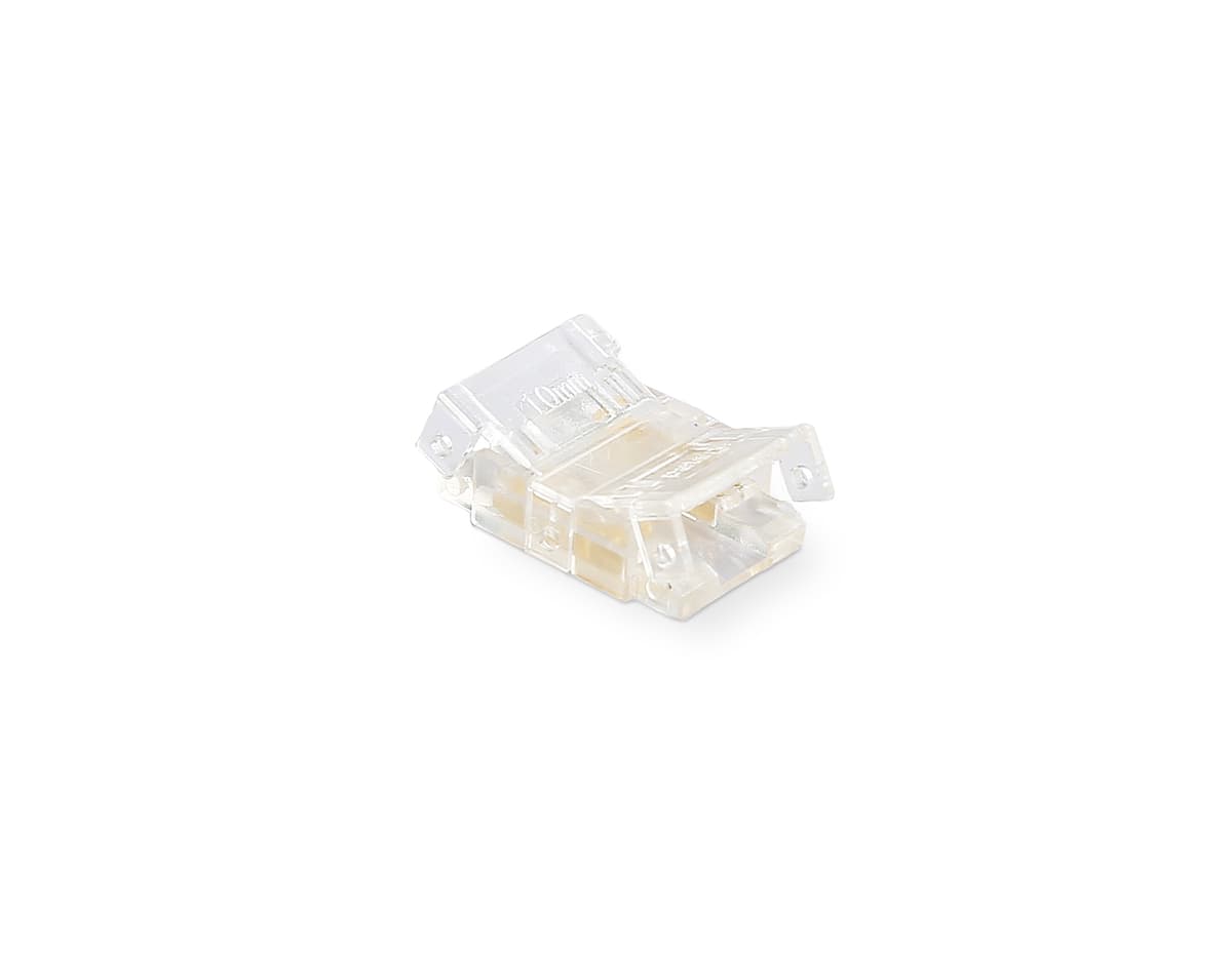 Соединитель прямой COB RGB 12/24V для лент 10mm GS6371 (4 конт.) (10шт. в комплекте) GS6371 Соединитель прямой COB RGB 12/24V для лент 10mm (4 конт.) (10шт) Ambrella Light 5