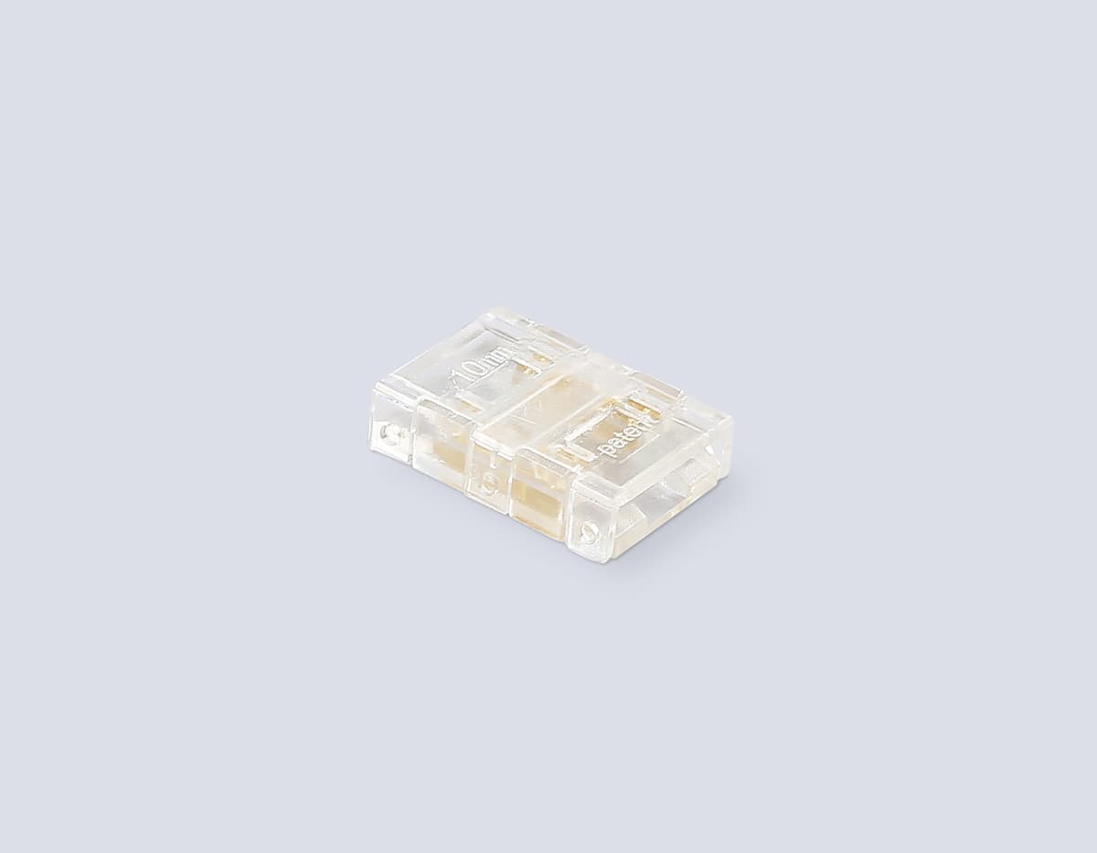 Соединитель прямой COB RGB 12/24V для лент 10mm GS6371 (4 конт.) (10шт. в комплекте) GS6371 Соединитель прямой COB RGB 12/24V для лент 10mm (4 конт.) (10шт) Ambrella Light 6