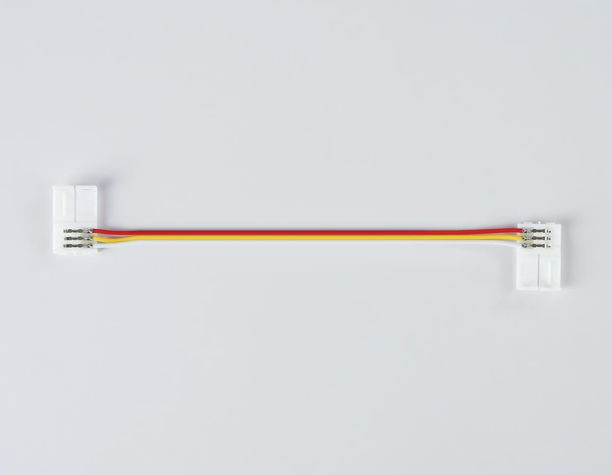 Соединитель гибкий двухсторонний для светодиодной ленты 2835 12/24V (3 конт.) 150 мм GS7651 (5шт) GS7651 Соединитель гибкий двухсторонний 2835 12/24V (3 конт.) (5шт) Ambrella Light 6